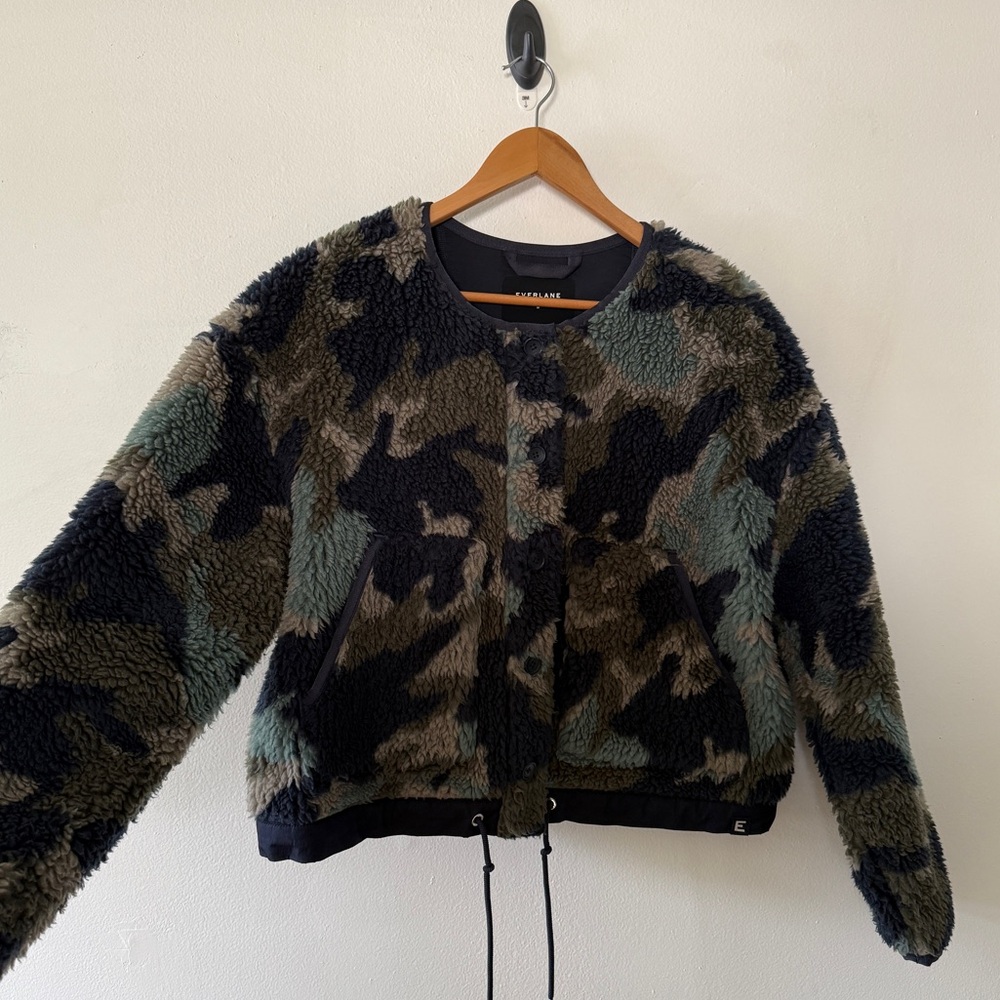 Everlane Multicolor Teddy Jacket